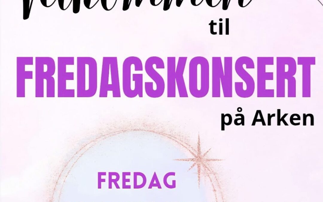 Fredagskonsert 21.11 Kl 19:00